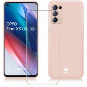 Ibroz Coque Oppo Find X3 Lite Coque rose