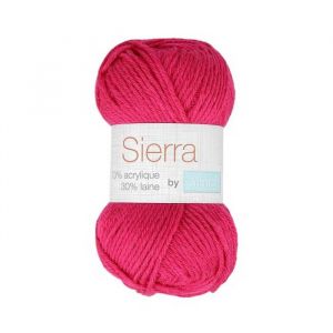 Pelote de laine &agrave; tricoter Tricot SIERRA - Distrifil(...) - 798 Rose