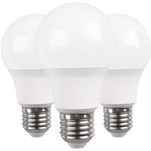 First Lot 3 Ampoules LED Standard E27 9W Equi.60W 806lm 15000H Leader