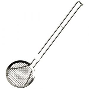 Lacor Araignée D : 15 cm - fil inox - Ustensile de cuisine métal, bois