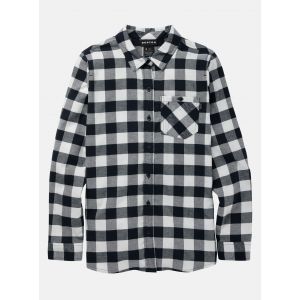 Burton Snowboard Women's Favorite Flannel L/S - Chemise taille M, gris
