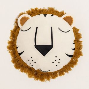Coussin Rond en Coton (Ø30 cm) Suky Kids SKLUM Beige Crème