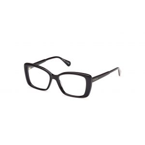 MAX&Co Femme MO5132 001 Montures optiques Acétate Noir Papillon Normale