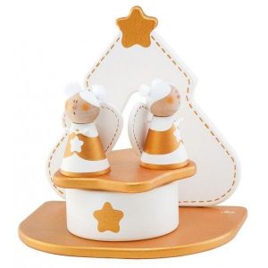 Image de Trudi Sevi Carillon de Noël en bois