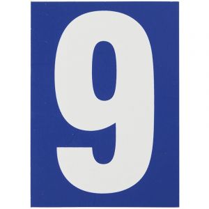 THIRARD Plaque Bleue Chiffre 9-65X90Mm