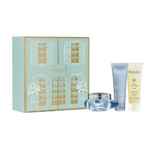 Thalgo Coffret Cadeau Eveil &agrave; la Mer Gel Nettoyant Cr&egrave;me Apaisante Masque SOS 50 ml