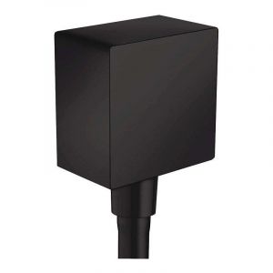 Hansgrohe Coude de raccordement Fixfit Square, noir mat (26455670)