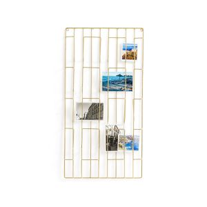 Porte photos mural Adene Laiton Taille Taille Unique