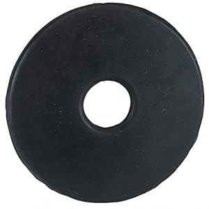 Kerbl Lot de 2 disques &agrave; mors pour chevaux Noir 7 cm ou 9 cm