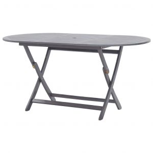 Image de VidaXL Table pliable de jardin 160 x 85 x 75 cm Bois d'acacia massif