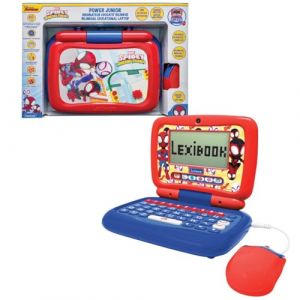 Lexibook Ordinateur portable éducatif bilingue Spider-Man