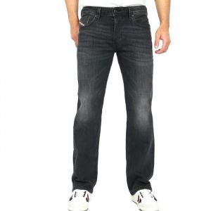 Diesel Jean Straight Gris Foncé Homme Larkee