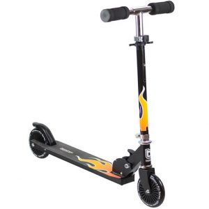 Image de Trottinette 2 roues pliables bopster &ndash; flammes