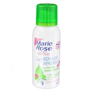 Marie rose Anti-moustiques 2 en 1 répulsif apaisant, huiles essentielles 100 ml