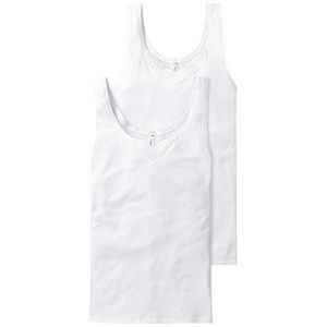 Schiesser Chemisettes 2x blanc