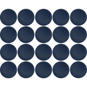 Cyclingcolors 20x cache vis capuchon torx T25 protection bouchon recouvrement meuble, bleu foncé (Ol?e tmav¿ modrá)