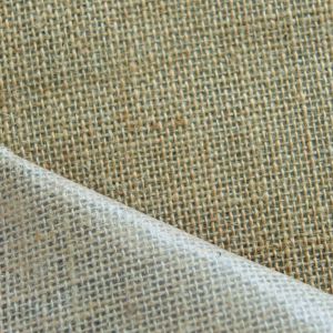 Homemaison Toile de jute enduite couleur naturel - Mondial Tissus