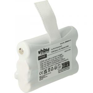 Vhbw Batterie remplacement pour Midland PB-X6 pour radio talkie-walkie (700mAh, 3,6V, NiMH)