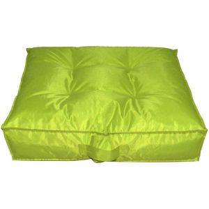 Image de No Name Coussin de sol int&eacute;rieur ext&eacute;rieur color&eacute; vert anis - Vert anis