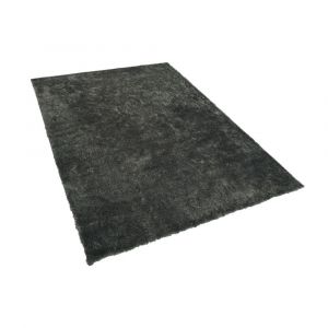 Beliani Tapis 140 x 200 cm gris foncé EVREN - noir