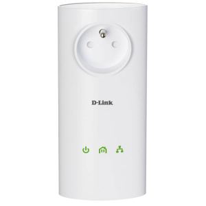 D-link DHP-P500AV - Adaptateur CPL AV 500 avec prise int&eacute;gr&eacute;e