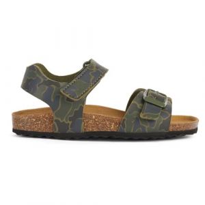 Geox J Ghita Boy B Sandale, Camouflage, 34 EU