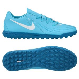 Nike Homme Phantom Gx II Club TF Soccer Shoe, Blue Fury/White, 38 EU