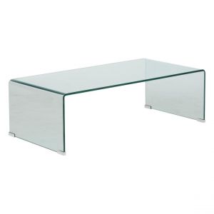 Table basse Lenia transparent