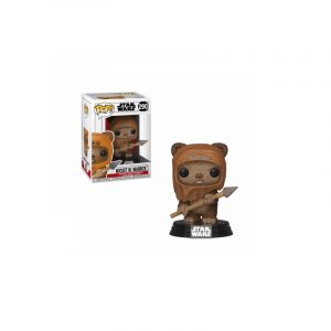 Funko POP! - Star Wars - 290 - Ewok Wicket W Warrick [Bobble Head] [Figurine POP]