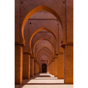 Ceanothe Tableau sur toile colonne sacr&eacute;e 65x97 cm