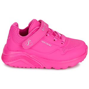 Skechers Baskets basses enfant UNO LITE Rose - Taille 22,23,24,25,26