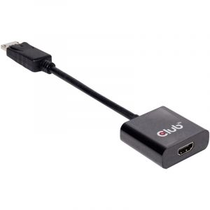 Image de Club 3D DisplayPort 1.2 to HDMI 2.0 UHD Active Adapter