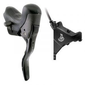 Campagnolo Ep Hydraulique Chorus 160 Mm La Gauche Frein Manette Avec Levier De Vitesse 12s Black