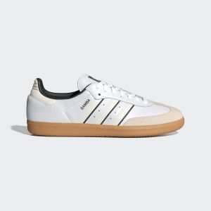 Adidas Originals Samba Og - Blanc/blanc/noir - Terrain Futsal (Ic), pointure 36 - ['Blanc'] - Taille 36