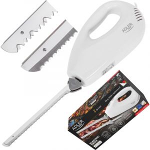 Adler Couteau &Eacute;lectrique Ad 4512 Blanc