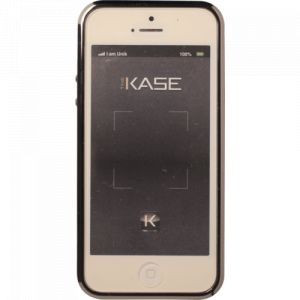 Image de The kase Bumper classique pour Apple iPhone 5/5s, contours strass, Noir