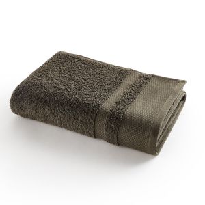 Serviette de toilette coton égyptien, K ops Kaki Taille 50X100 cm