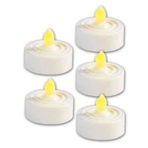 Lunartec 5 Bougies &agrave; LED Style Chauffe-Plat