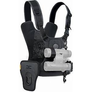 Cotton carrier Harnais pour 1 boitier + 1 Jumelles +Housse Anti-Pluie