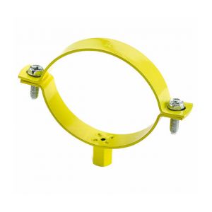 Image de Index 25 colliers métalliques lourds jaune gaz M8 - M10 D. 99 - 105 mm - ABGA100