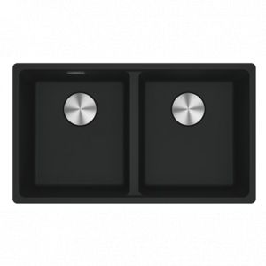 Franke Evier Maris Fragranit+ MRG120-35-35 - Noir Mat - Vidage : Manuel