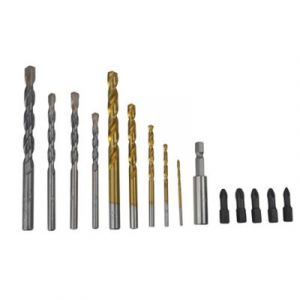 Erbauer Coffret assortiment forets et embouts perçage vissage (15 pcs)