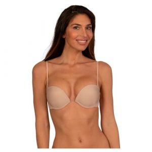 Wonderbra Femme 9243 Everyday Push-up Soutien-gorge De Tous Les Jours, Beige, 90C EU