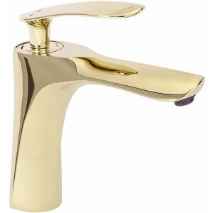 Réa Robinet de lavabo Orbit gold low