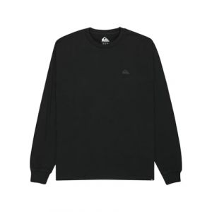 Quiksilver T-Shirt Manche Courtes Salt Water LS Homme Noir L