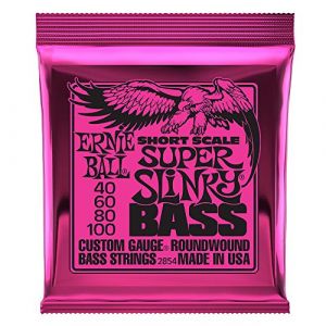 Ernie Ball 2854 Short Scale Nickel Wound Super Slinky Bass