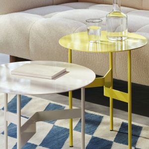 Hay Table d'appoint gu&eacute;ridon - SHIM &Oslash; 45 Cr&egrave;me anglaise