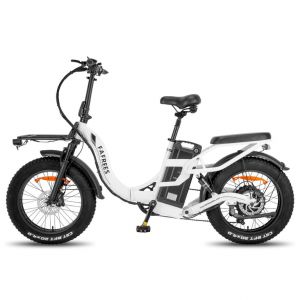Fafrees F20 X-Max V&eacute;lo &Eacute;lectrique Pliant 750W Moteur 48V/30Ah Batterie Autonomie 180km Blanc