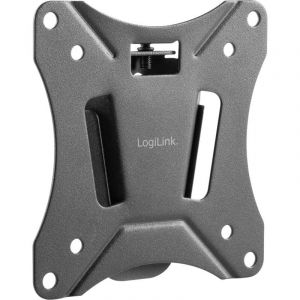 Logilink BP0073 accessoire de montage d'écran plat - Accessoires de montage d'écran plat (Plaque murale, Noir, 25 kg, Mur, 75 x 75,100 x 100 mm, 68,6 cm (27"))
