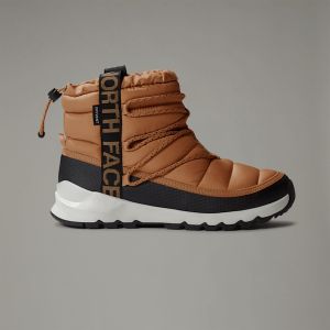 The North Face NF0A5LWDKOM1 W THERMOBALL LACE UP WP Femme ALMOND BUTTER/TNF BLACK EU 39